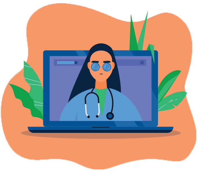 Illustration of doctor